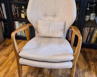 Contemporary Fabric Upholstered Side Chair