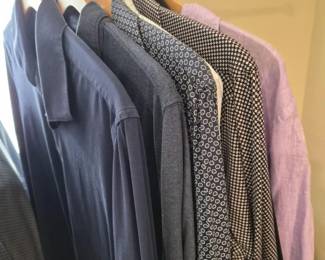 Mens XXLTall Long Sleeve Casual Dress Shirts