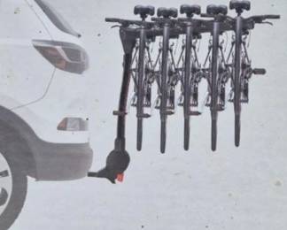 Yakima Full Tilt 5 Hitch Mount Bike Carrier for Four Bikes