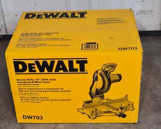 DeWalt DW703 10" Heavy‑Duty Compound Miter Saw