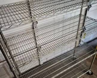 Metal Wire Storage Rack 18-Inch Deep (#2)