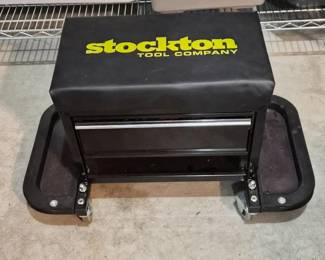 Stockton Tool Company Rolling Work Bench with Drawer& Tools