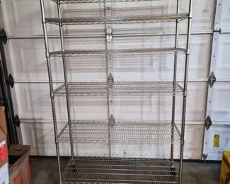 Metal Wire Storage Rack 18-Inch Deep (#1)