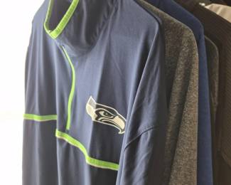 Mens Active Wear Jackets Polo Seahawks & More