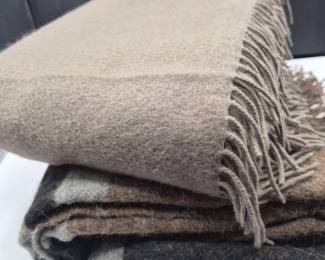 Alicia Adams Alpaca Cashmere Luxury Throw Blankets