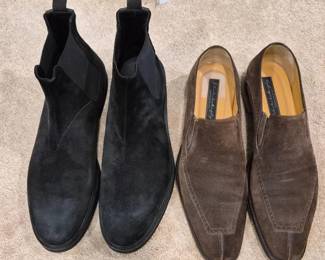 Mens Suede Shoes - Good Man 13, Johnston & Murphy 12