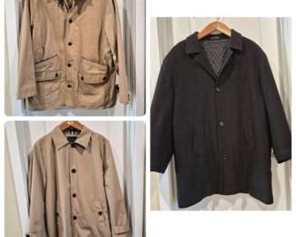 Mens Fall Coat Trio Orvis Cole Haan Ralph Lauren XL
