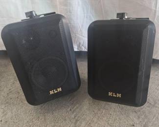 KLH Model 45Speaker Pair 40W68 Ohm Compact Audio Set