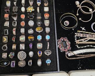 Assorted Sterling jewelry 