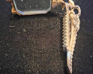 Antique Sterling opera glasses 