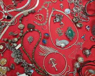Assorted Sterling jewelry 