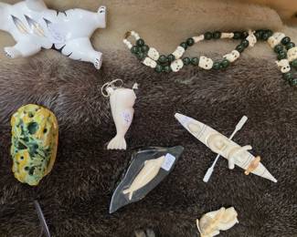 Assorted IVORY pieces 