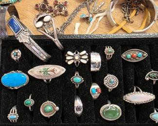 Assorted Sterling jewelry 