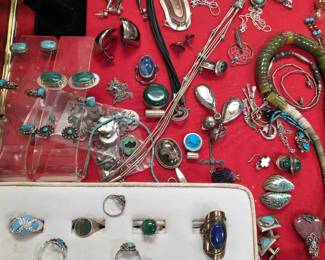Assorted Sterling jewelry 