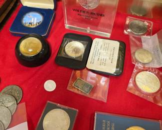 Silver coins 