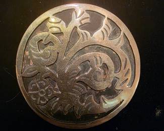 Antique Sterling pin 