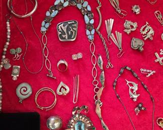 Assorted Sterling jewelry 