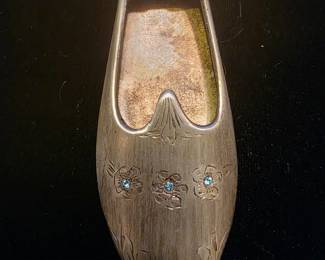 Antique Sterling ashtray 