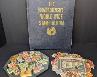 BB032 Vintage Stamp Collections