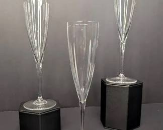 BB048 Baccarat Dom Prignon Champagne Flutes
