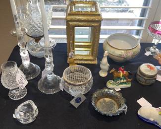 Misc glassware