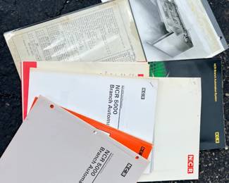 Vintage NCR manuals