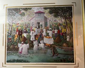 "Take me to the water" by Melvin King