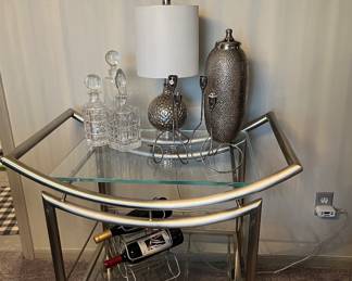 Chrome rolling Bar