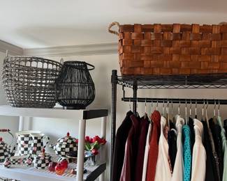 Large wicker baskets 
