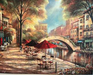 Oil painting by Ruane Manning