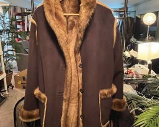 Shearling coat