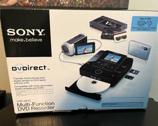 DVD recorder and player 