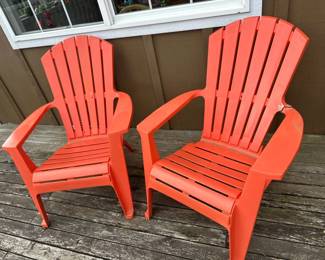Adirondack chairs