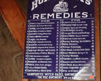 Remedies Sign