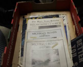 vintage map info