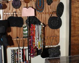 Antique Beaded Purses  Necklaces