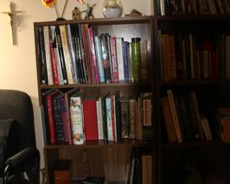 Books and Bookcase