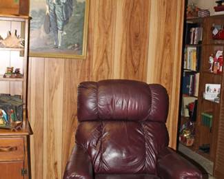 Blue Boy and recliner