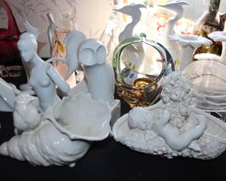 Part of the Royal Dux Collection