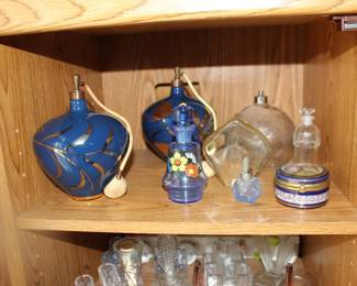 Atomizers, Perfumes, Dresser Jar