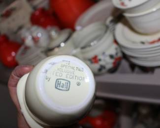 Special Red Edition Hall Pottery
