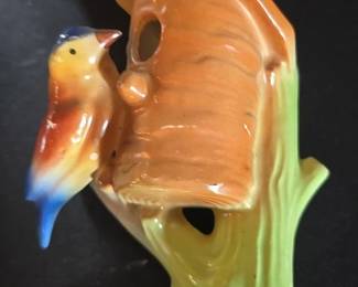 Wall Vase Czech Bird
