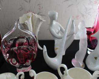 Art Deco Vases, Figurines