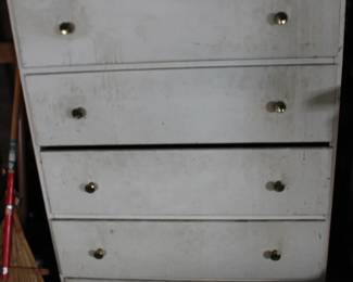 Small White Chest