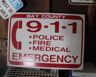 911 Sign