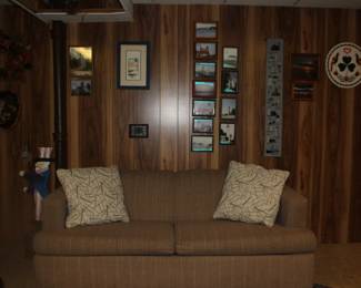 Sofa and Art