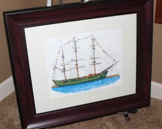 Framed Ship