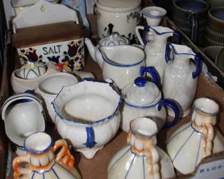 Salt Saver, Creams  Sugars, Lusterware, More