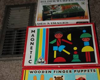 Vintage Games Toys