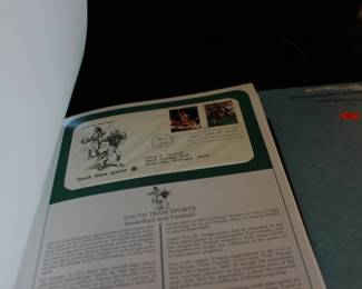 First Day Covers inside booklet